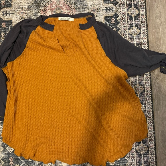 We the free waffle top - Picture 3 of 3